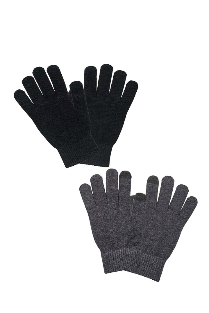 ONLY ΣΕΤ ΓΑΝΤΙΑ ONLMAGIC KNIT GLOVE 2- PACK