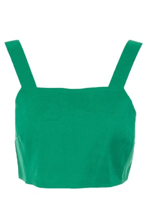 ONLY CROP TOP ΑΜΑΝΙΚΟ - Green