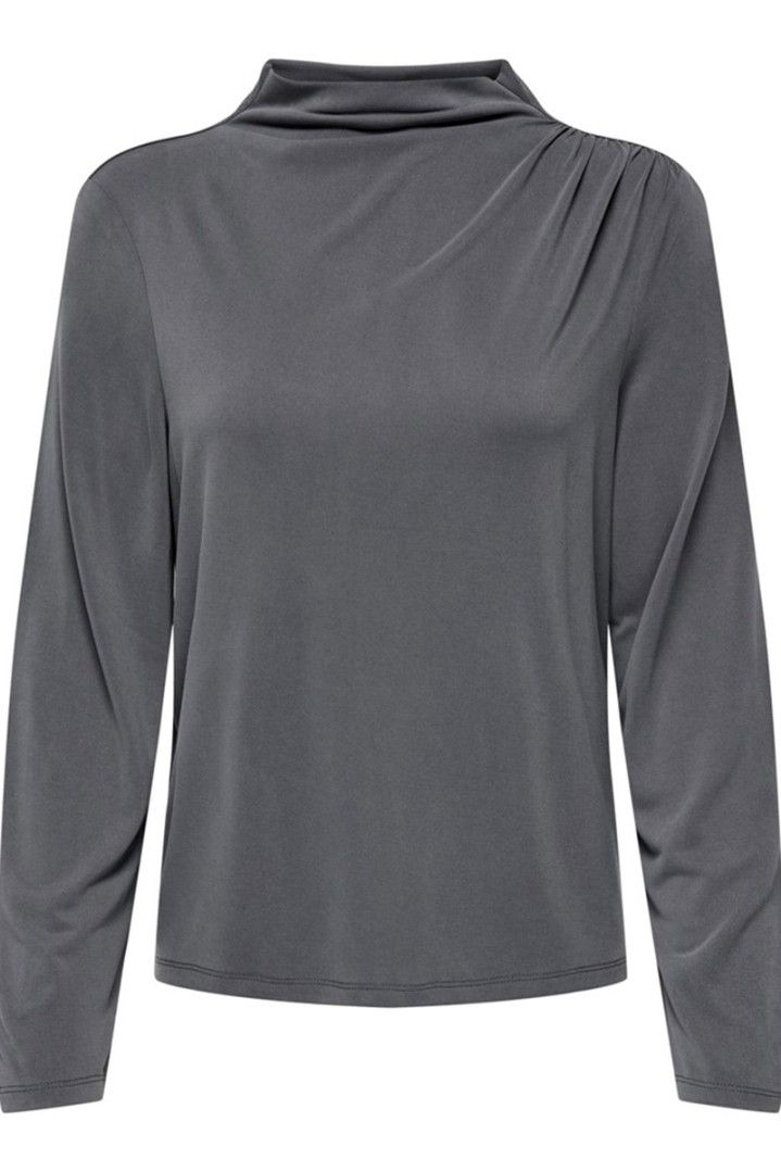 copy of ONLY ΜΠΛΟΥΖΑ LIFE L/S MODAL DRAPED TOP JRS