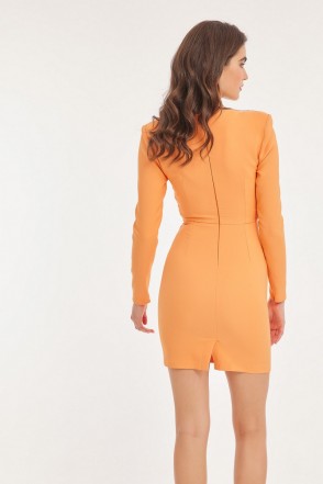 MIND MATTER ERLA DRESS - Coral 2