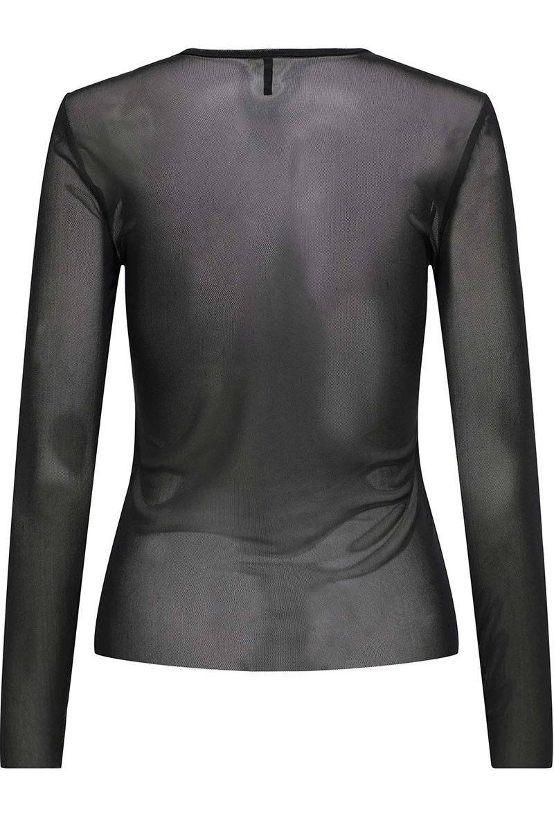 ONLY ΜΠΛΟΥΖΑ ΜΑΚΡΥΜΑΝΙΚΗ ΜΕ ΣΤΡΑΣ - Image 7