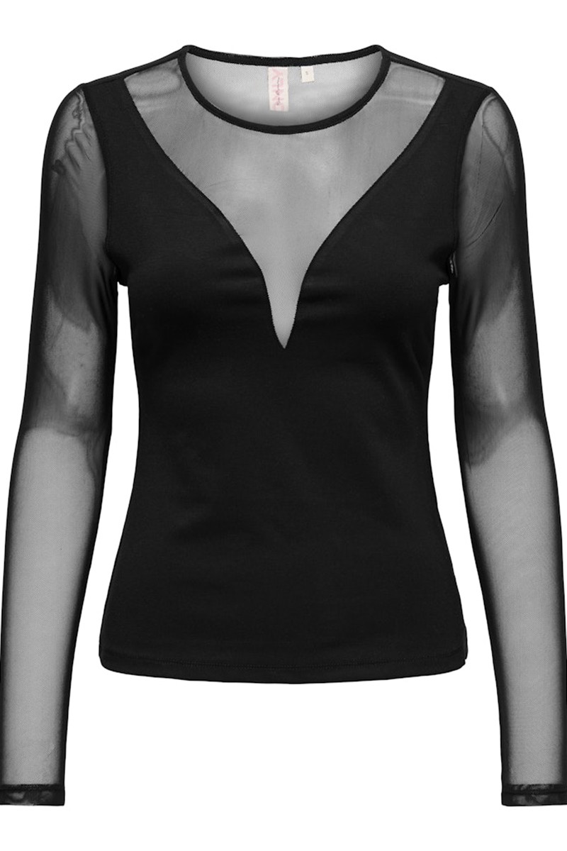 ONLY ΜΠΛΟΥΖΑ ΜΕ ΔΙΑΦΑΝΕΙΕΣ - Image 6