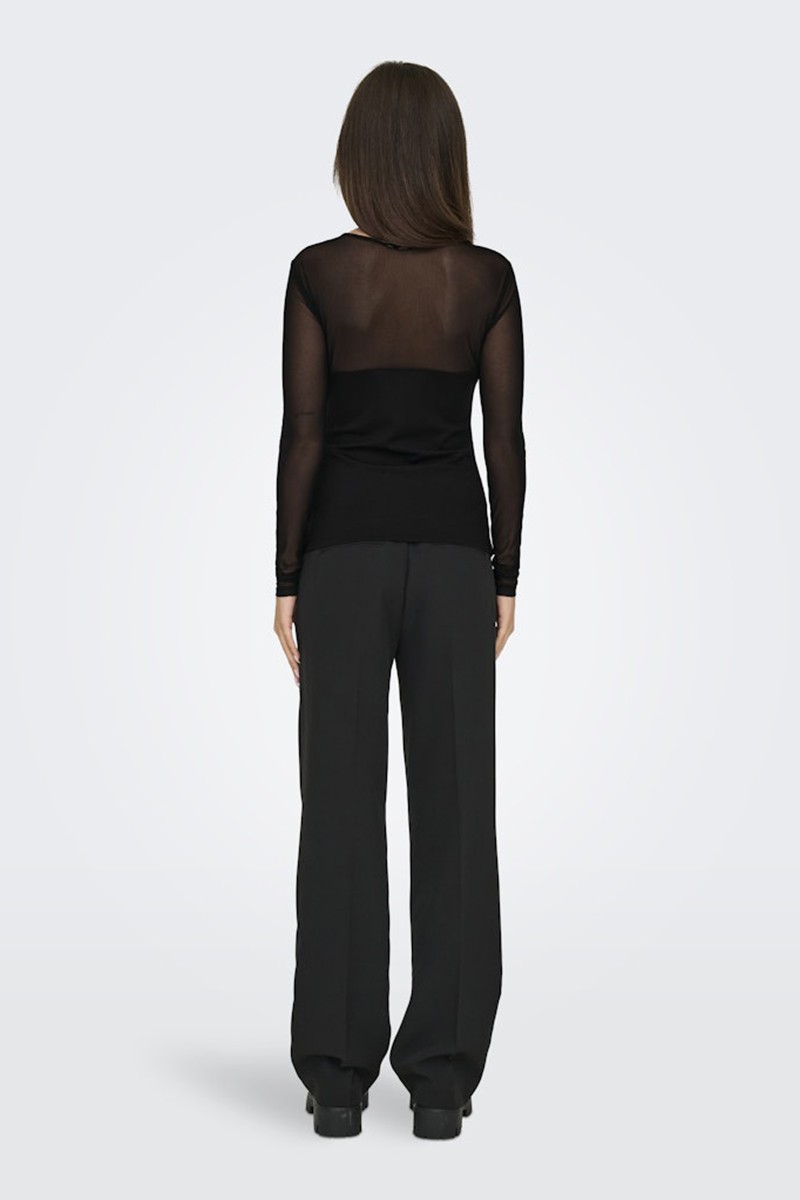 ONLY ΜΠΛΟΥΖΑ ΜΕ ΔΙΑΦΑΝΕΙΕΣ - Image 2