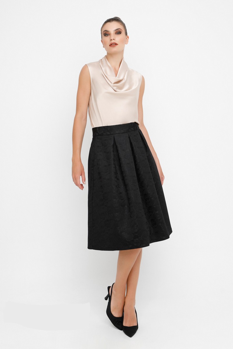 LA SOIE LINE ΜΠΛΟΥΖΑ ΚΟΥΠΡΟ ΣΑΤΕΝ - Image 6