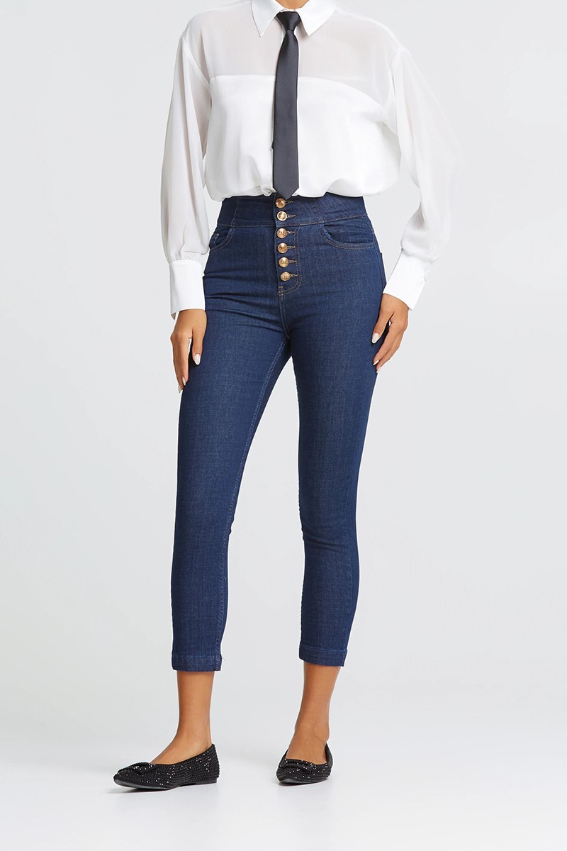 LYNNE DENIM ΠΑΝΤΕΛΟΝΙ ΣΤΕΝΟ - Image 2