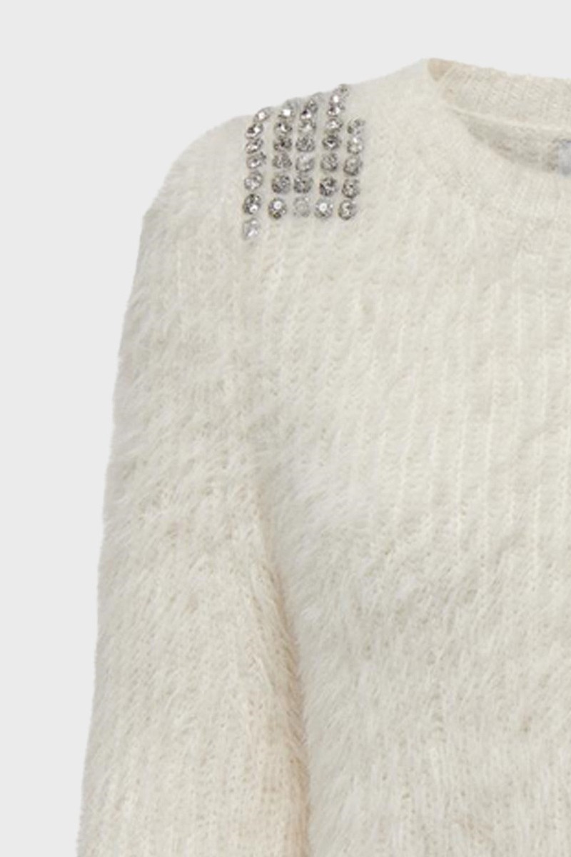 ONLY FLUFFY ΠΛΕΚΤΗ ΜΠΛΟΥΖΑ - Image 3