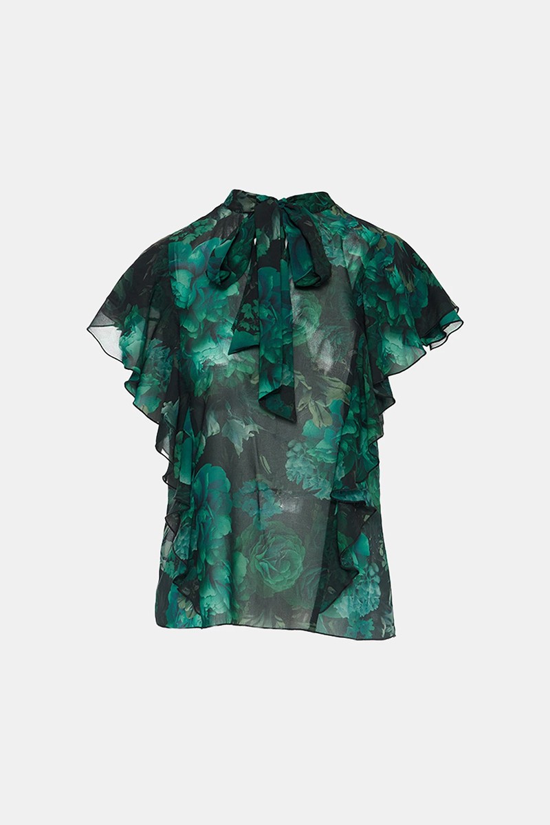 LYNNE ΕΜΠΡΙΜΕ ΜΠΛΟΥΖΑ ΜΕ ΒΟΛΑΝ