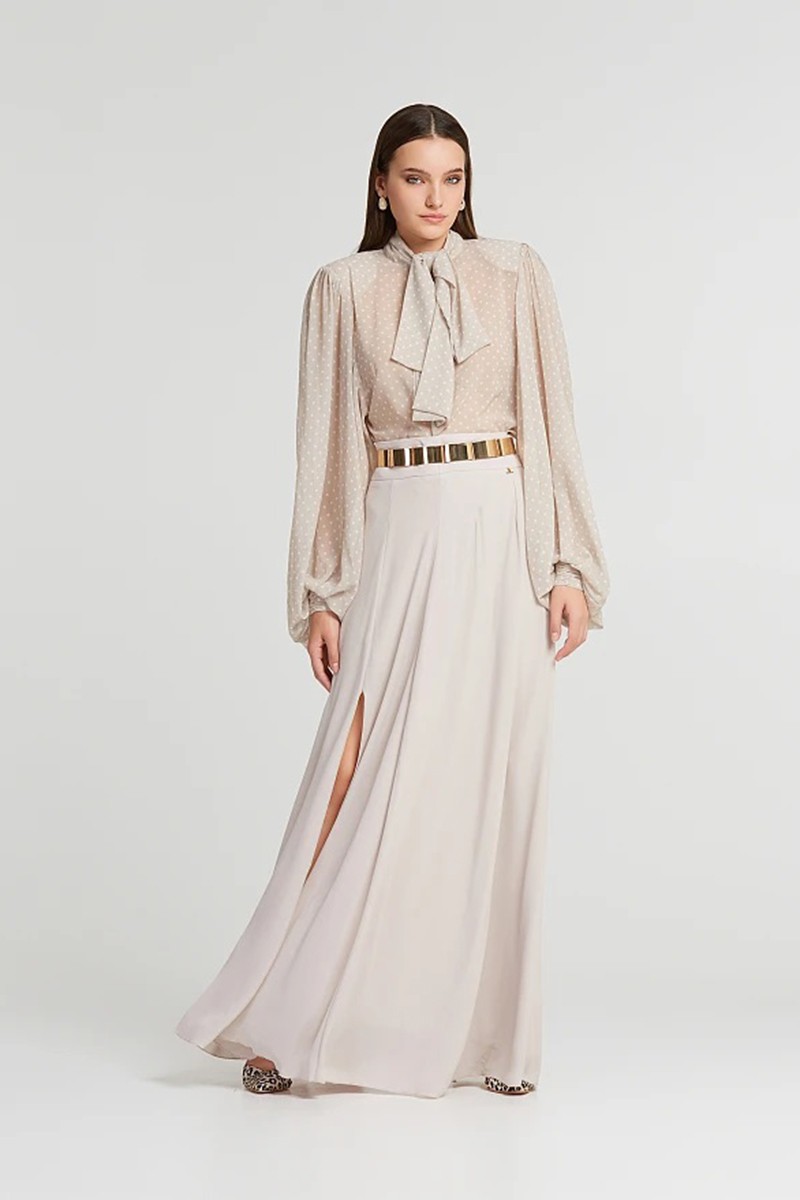 LYNNE ΨΗΛΟΜΕΣΗ ΜΑΞΙ ΦΟΥΣΤΑ ΜΕ ΣΚΙΣΙΜΟ - Image 13