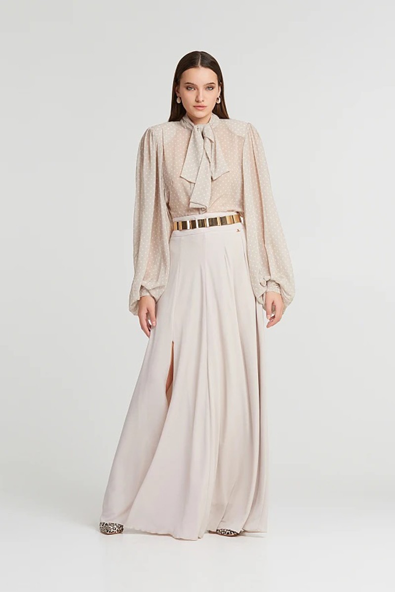 LYNNE ΨΗΛΟΜΕΣΗ ΜΑΞΙ ΦΟΥΣΤΑ ΜΕ ΣΚΙΣΙΜΟ - Image 15