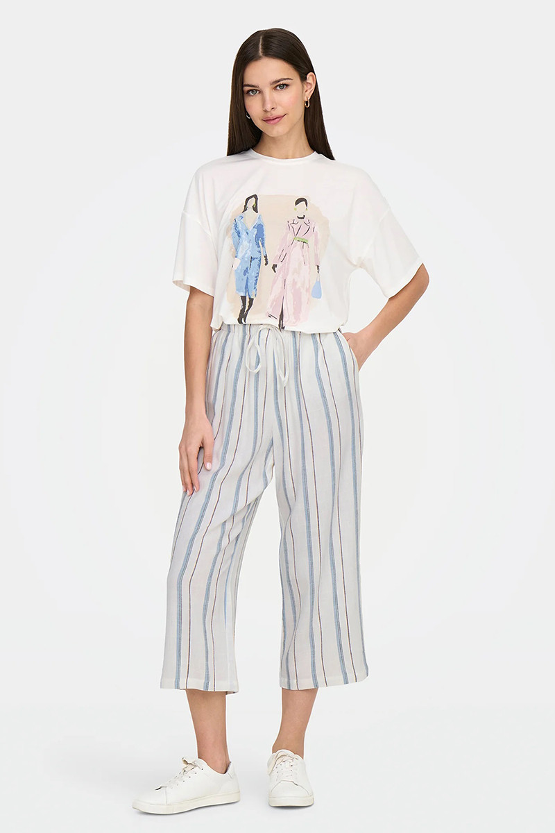 ONLY T-SHIRT ΜΕ ΣΤΑΜΠΑ - Image 7