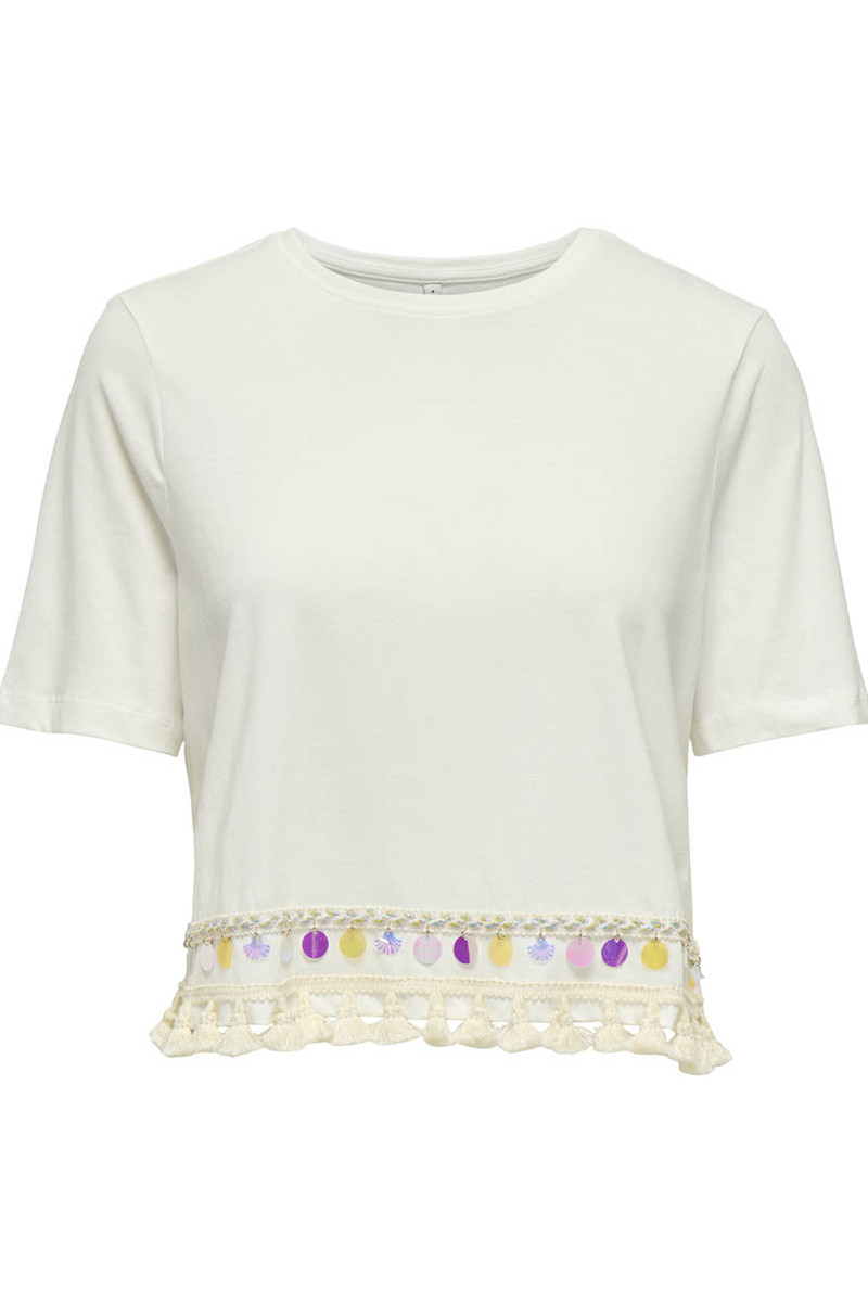 ONLY T-SHIRT ΜΕ ΚΡΟΣΙΑ - Image 4