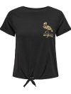 ONLY T-SHIRT ΜΕ ΣΤΑΜΠΑ ΠΑΓΙΕΤΑΣ