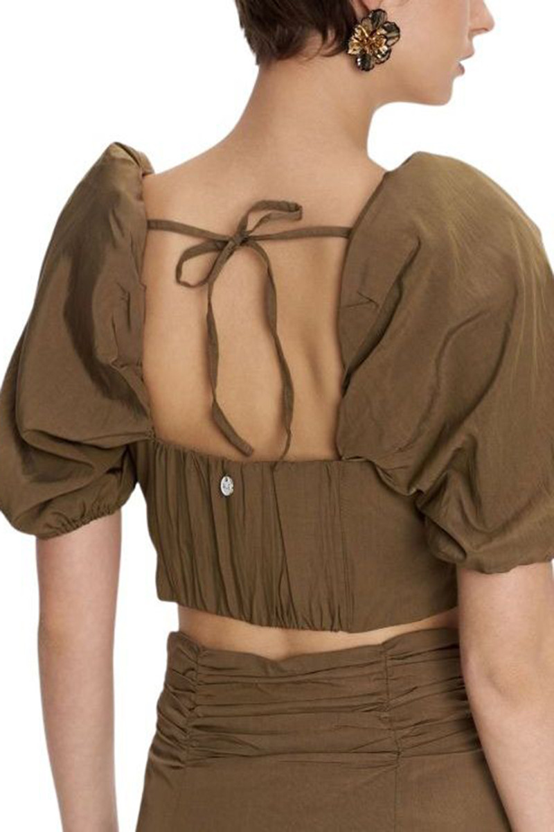 ALE ΓΥΝΑΙΚΕΙΟ ΚΡΟΠ ΤΟΠ ΜΕ BALLOON ΜΑΝΙΚΙΑ - Image 2