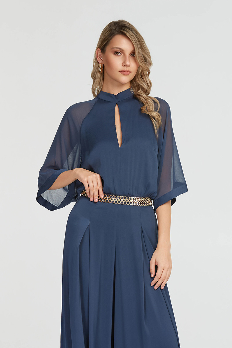 LYNNE ΟΛΟΣΩΜΗ ΦΟΡΜΑ ΜΕ ΔΙΑΦΑΝΕΙΑ ΣΤΑ ΜΑΝΙΚΙΑ - Image 5