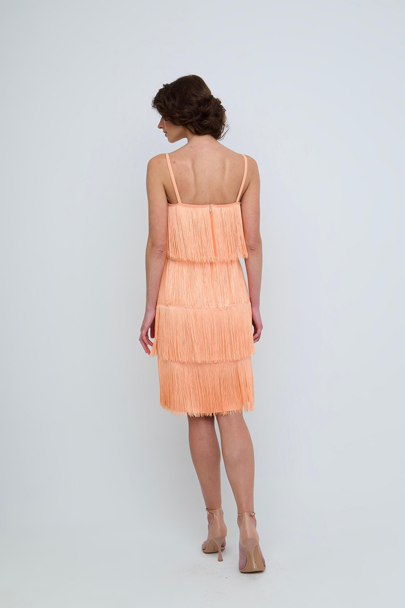 LA SOIE LINE MIDI ΦΟΡΕΜΑ ΜΕ ΚΡΟΣΙΑ - Image 2