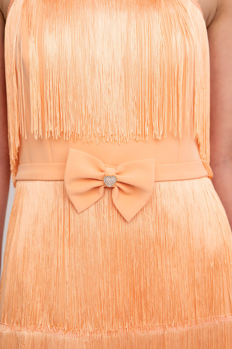 LA SOIE LINE MIDI ΦΟΡΕΜΑ ΜΕ ΚΡΟΣΙΑ - Image 4