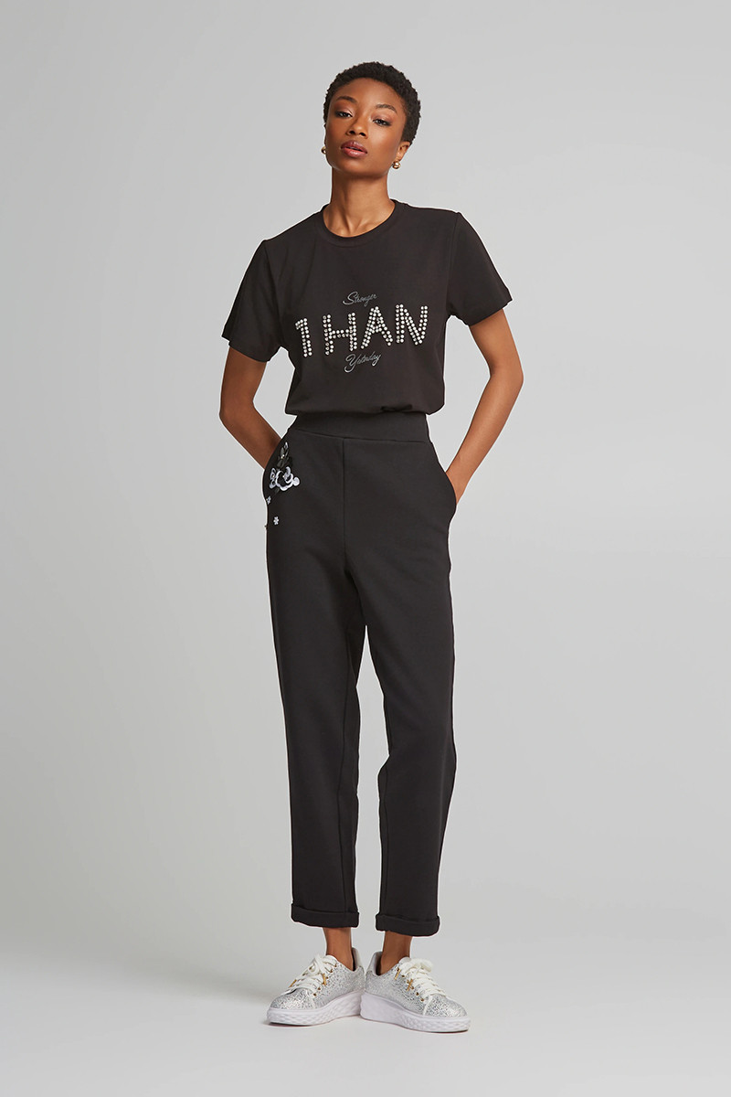 LYNNE T-SHIRT ME ΠΕΡΛΕΣ ΚΑΙ ΚΡΥΣΤΑΛΛΑΚΙΑ - Image 2