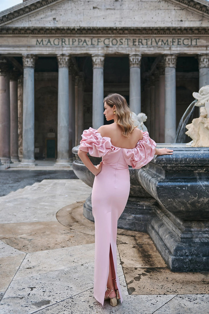 FOR YOU FASHION MAXI ΚΡΕΠ ΣΑΤΕΝ ΜΑΝΙΚΙΑ - Image 2