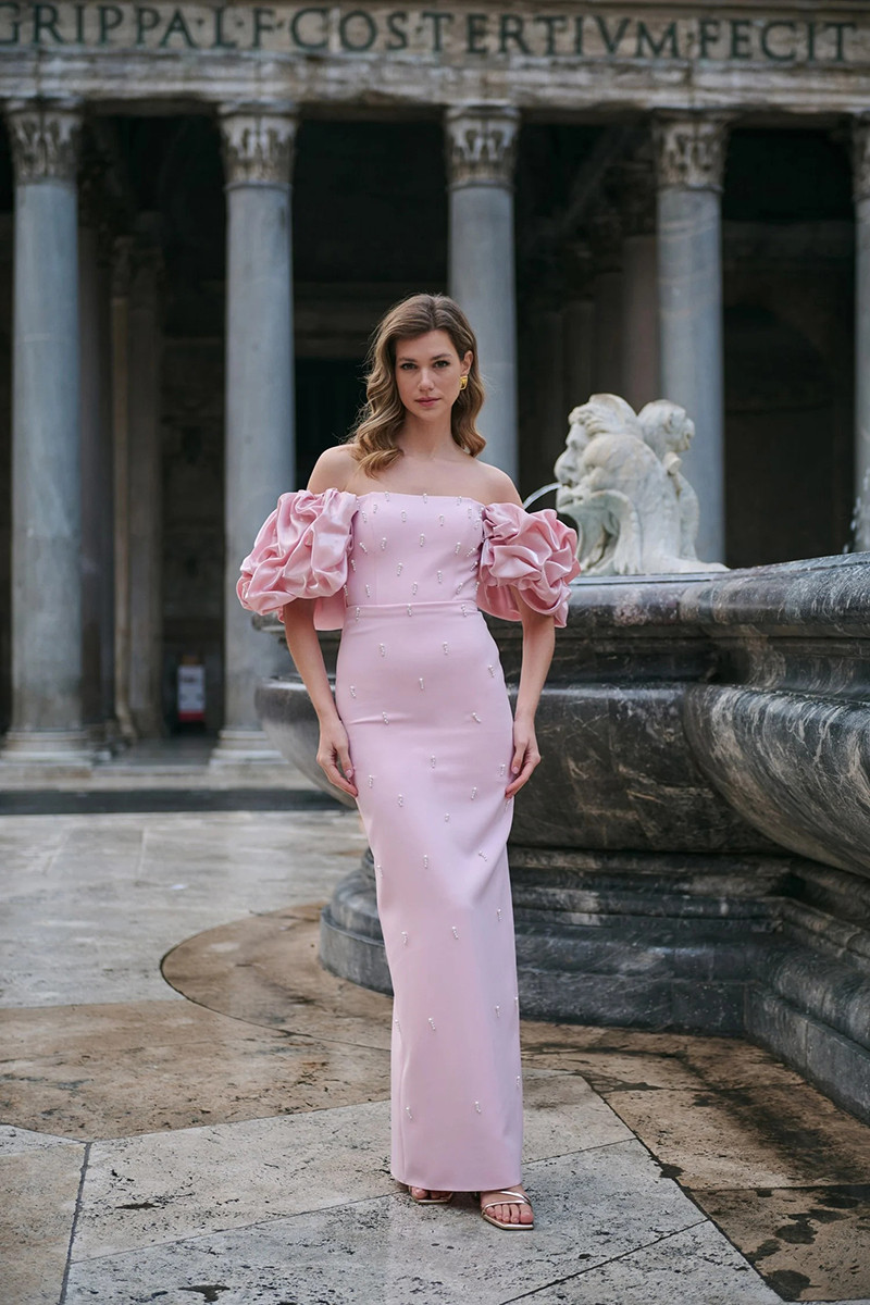 FOR YOU FASHION MAXI ΚΡΕΠ ΣΑΤΕΝ ΜΑΝΙΚΙΑ - Image 4