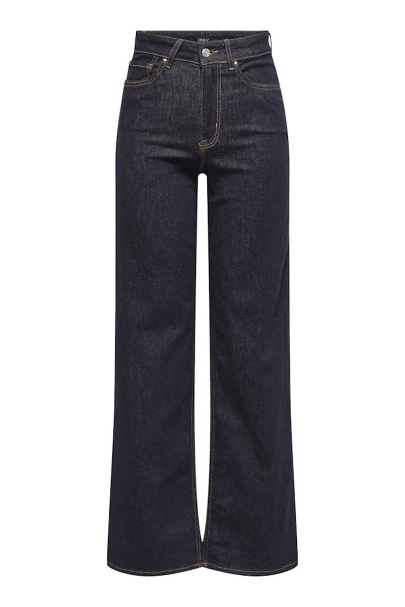 ONLY WIDE LEG JEAN ΣΚΟΥΡΟ ΜΠΛΕ