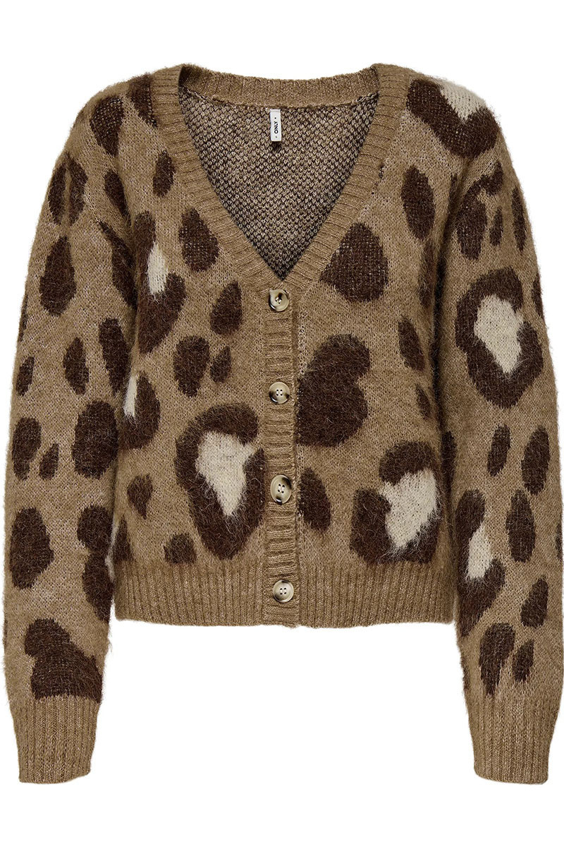 ONLY ΠΛΕΚΤΗ ΖΑΚΕΤΑ ANIMAL PRINT - Image 3