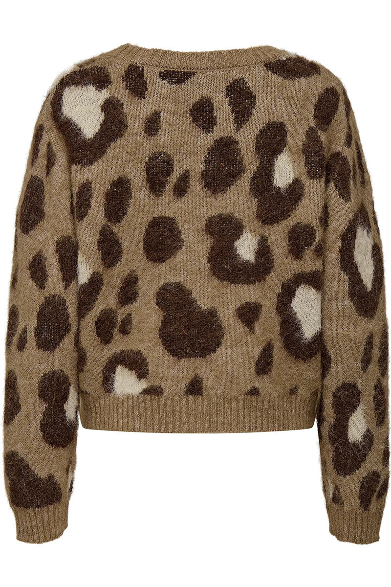 ONLY ΠΛΕΚΤΗ ΖΑΚΕΤΑ ANIMAL PRINT - Image 4