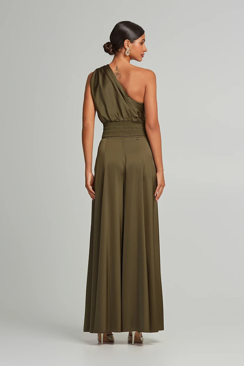 LYNNE ΨΗΛΟΜΕΣΗ ΠΑΝΤΕΛΟΝΑ ΜΕ ΣΑΤΕΝ ΟΨΗ - Image 2