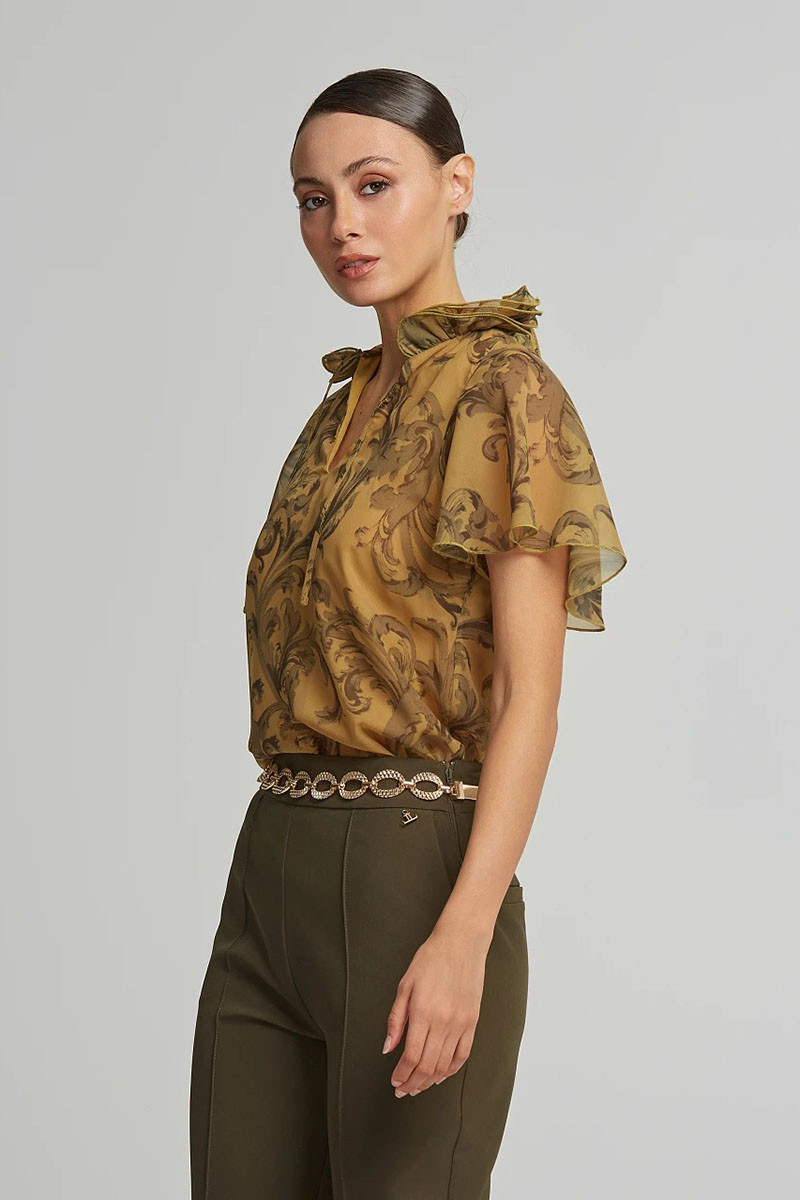 LYNNE ΕΜΠΡΙΜΕ ΜΠΛΟΥΖΑ ΜΕ ΒΟΛΑΝ ΓΙΑΚΑ - Image 2