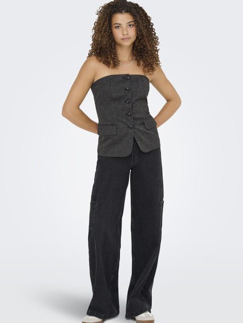 ONLY ΣΤΡΑΠΛΕΣ ΤΟΠ ΜΕ ΚΟΥΜΠΙΑ